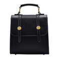 thumbnail image 1 of LinYooLi Vintage Womens Pu Leather Backpack Small Korean Style School Girl Backpack Fashion Designer Female Square Shopper Bag, 1 of 6