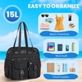 thumbnail image 4 of Soda Candy Mesh Tote Bag Stadium Approved 12x6x12 Heavy Duty Beach Bag for Sports Gym Concerts Travel Daily Use, 4 of 6