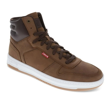 

Levi s Mens Drive Hi CBL Synthetic Leather Casual Hightop Sneaker Shoe
