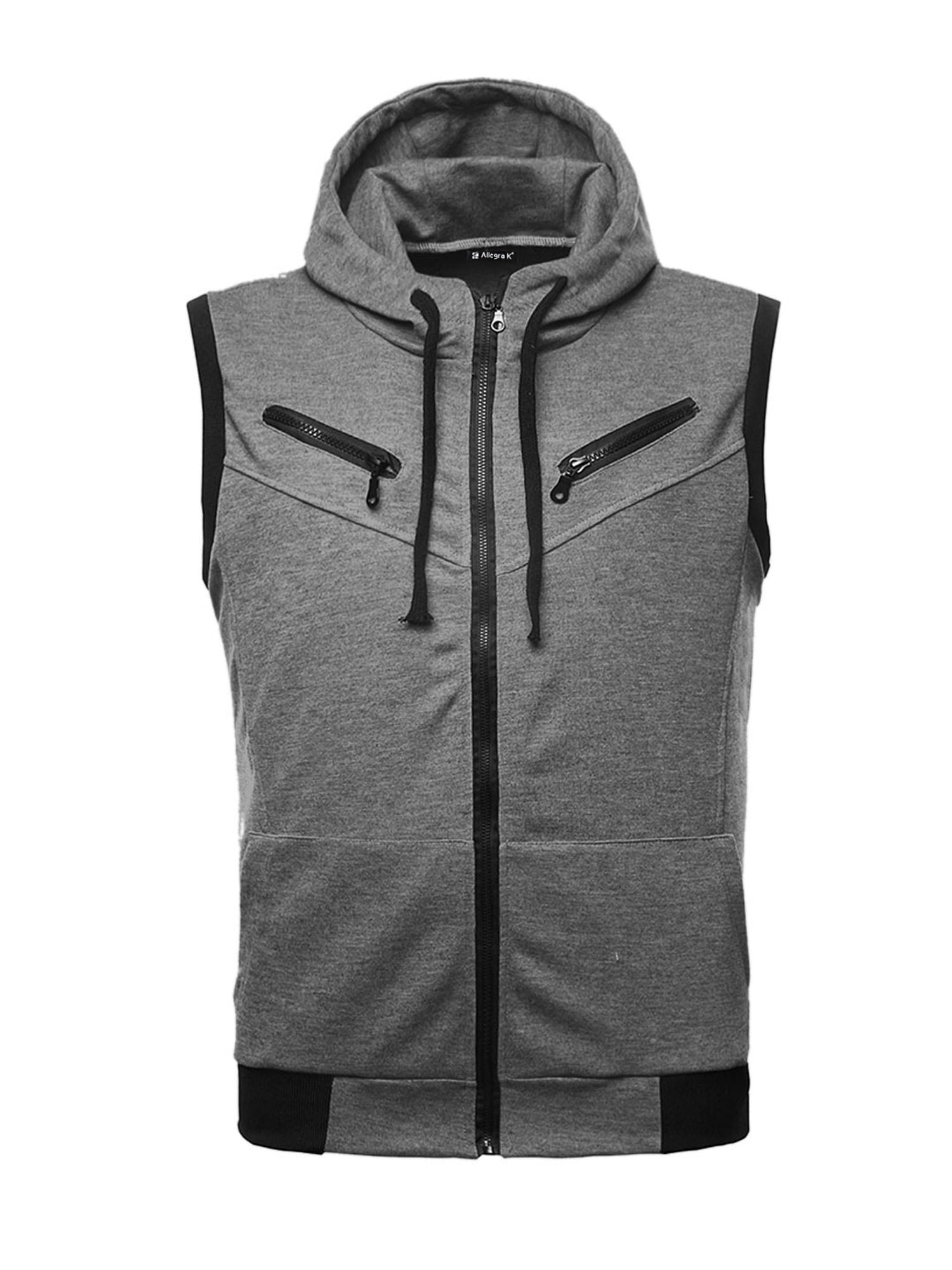 hoodie and vest