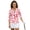 Watercolor Red Hearts Print, variant on HUIACONG Love Quick Dry Golf Shirt Women, Fashion Athletic Tops Quarter Zip Anti-Wrinkle Pullover for Tennis Sports Outing