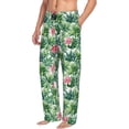 thumbnail image 2 of Yiaed Succulents 1 Print Men's Lounge Pants, Loose PJ Bottoms, Long Pajama Pants for Men-X-Large, 2 of 5
