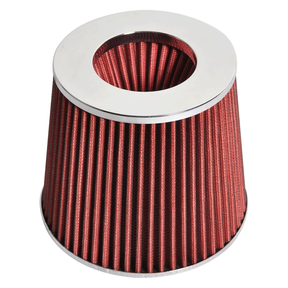 fit 3.5 inch race performance cold air intake filter kn red 8801 acura