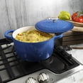 thumbnail image 5 of Crock Pot Artisan 5-Quart Dutch Oven - Sapphire Blue, 5 of 8