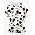 thumbnail image 1 of LS LS Disney Mickey Mouse Print Nurse Medical Uniforms V-neck Short Sleeve Pocket Workwear Top Scrubs Medical Accessories Uniform, 1 of 7