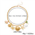 thumbnail image 2 of NICKSUN Gold Ocean Charm Choker Necklace, Dainty Paperclip Chain Collarbone Jewelry with Starfish, Conch, Seashell, Octopus & Palm Tree Pendants, Trendy Elegant Coastal Vacation Accessories, 2 of 5