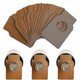 thumbnail image 3 of 200 Pcs Wine Bottle Tags, Kraft Paper Wine Cellar Labels, Reusable Custom Plain Bottle Neck Gift Tag, 3 of 5