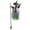 Green, variant on 1Pcs Flying Witch Halloween Decorations Outdoor Animatronics, Hovering Witch on Broom with Light-Up Eyes & Scary Sounds, Floating Prop for Haunted House, Front Porch, Yard 118 Inch Purple