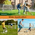 thumbnail image 6 of SHANTRA Soccer Goal, 12x6/10x6.5/8x5/6x4FT Soccer Goals for Backyard, Full Size Soccer Nets for Kids & Adults, Portable Soccer Goal with 2 Soccer Nets & 1 Carry Bag, Porterias De Futbol Soccer, 6 of 16