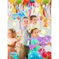 thumbnail image 4 of Kit de globos Apipi 260Q de látex con bomba, 100 unidades, para fiestas infantiles, 4 of 7