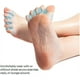 thumbnail image 1 of Naboso Splay - Gel Toe Stretcher, Separator And Straightener For Correction Of Bunions,mmer Toes And Restore Natural Foot Shapedm.14, 1 of 4