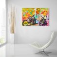 thumbnail image 6 of Epic Art 'Easy Rider' by Dean Russo, Acrylic Glass Wall Art, 36"x24", 6 of 8