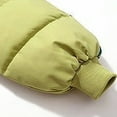 thumbnail image 6 of Povozer Girls' Puffer Jacket Soft Fleece Lined Warm Hooded Winter Coat(Green,5-6Y), 6 of 6