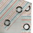 thumbnail image 5 of Ambesonne Colorful Grommet Curtain, Aztec Tribe Maya Arrow, 50" x 63", Multicolor, 5 of 6