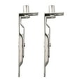 thumbnail image 4 of Ana 2 Pack 4 Inch Door Flush Bolt Stainless Steel Security Door Guard Concealed Latch For Home Room Silver Furniture Hardware Parts Home Decor, 4 of 9