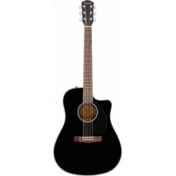 GUITARRA ELECTROACUSTICA CD-60SCE DREAD BLACK WN Fender GUITARRA ELECTROACUSTICA FENDER CD-60SCE DREAD BLACK WN 0970113006