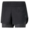 thumbnail image 1 of Short Puma Marathon 2IN1 para Mujer 521380-01 negro M, 1 of 6