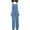 2-light blue jumpsuit for women, variant on UPPADA Denim Jumpsuit for Women Sleeveless Summer Rompers Bib Overalls Denim Wide Leg Long Jumpsuit Baggy Denim Bib Overalls Loose Jean Jumpsuit Stretchy Pants with Pockets Clearance on Sale Black,S