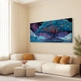 thumbnail image 4 of Large Tree of Life Canvas Wall Art, Abstract Canvas Prints Fantasy Landscape Paintings, Oversized Nature Pictures Artwork for Modern Home Decoration, 4 of 7