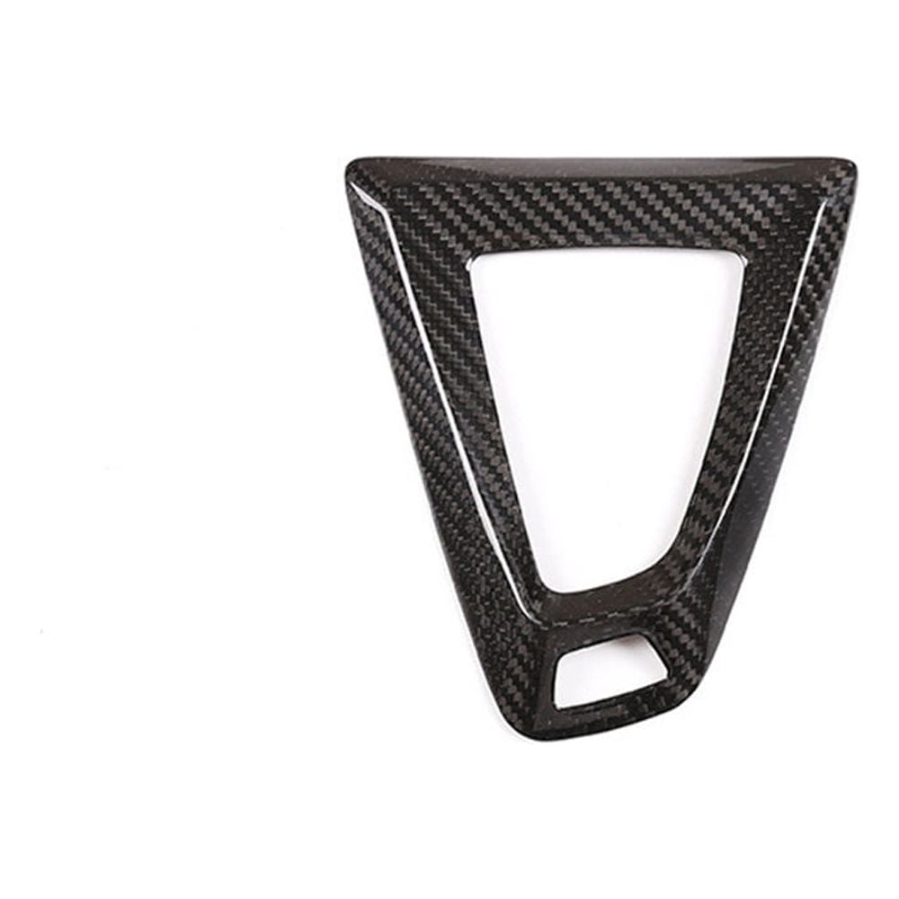 Gear Shift Knob Cap Shifter Panel Cover TrimCarbon Fiber For BMW M3 M4 2014-2018