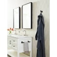 thumbnail image 3 of Amerock Arrondi Matte Black 9 inch (229mm) Towel Bar, 3 of 9