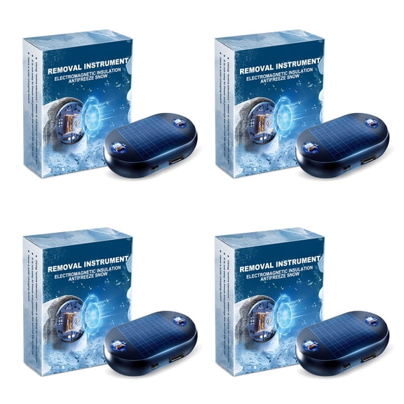 Electromagnetic Waving Automotive Defrosting Tool For Fast Snow Removal And Ice Less Glass Surfaces Clear Windshield 4pcs