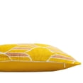 thumbnail image 2 of Melon Silk Velvet Ikat Pillow, 16" X 24", 2 of 3
