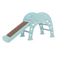 thumbnail image 1 of Cat Scratch Ramp Slide Grinding Claw Bed Scratching Lounge Board for Playing Blue, 1 of 8