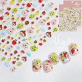 thumbnail image 1 of Pegatinas de ardilla para uñas, diseño de pera y frutas, 3D, autoadhesivas, diseño DIY, tendencia de moda, accesorios de decoración glamurosos para mujeres, niñas y niños (2 hojas), 1 of 1