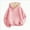 A135-Pink, variant on NIEWTR Toddler Baby Boy Girl Top Button Flannel Shirts Autumn Winter Outfits for Kids Long Sleeve Button Shirt for 8-10 Years