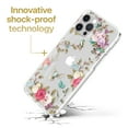 thumbnail image 3 of Case Yard iPhone-12-Pro-Max Case Clear Soft & Flexible TPU Ultra Low Profile Slim Fit Thin Shockproof Transparent Bumper Protective Cover Drop Protective Cell Phone Cases (Valley Birds), 3 of 8