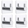 thumbnail image 1 of Whataatahia Ganchos adhesivos, perchas, ganchos para toallas, adecuados para baño, ducha, cocina, 1 of 5