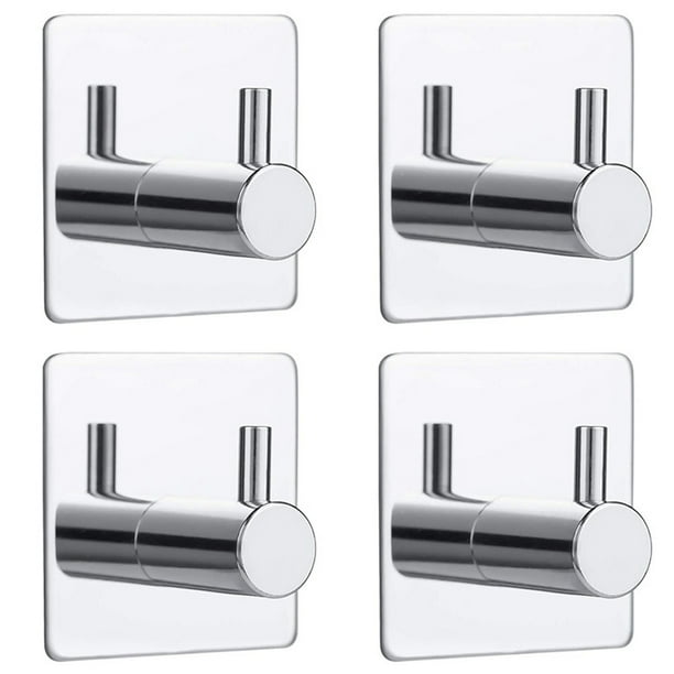 Ganchos adhesivos, perchas, ganchos para toallas, adecuados para baño, ducha, cocina.