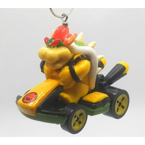 Christmas Ornament for Mario Kart Bowser Standard Kart Black Green Yellow