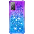 thumbnail image 2 of Case for Samsung Galaxy S20 FE, Galaxy S20 FE Case Liquid Cute Glitter Heavy Duty Shockproof Back Cover Soft TPU Protective for Girls Women Phone Case for Samsung Galaxy S20 FE Gradient Purple, 2 of 14