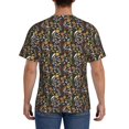 thumbnail image 2 of Rocae Daisies Flowers for Men's Moisture-Wicking Crew Tee - T-Shirt for Sports, Outdoor Activities, and Casual WearMedium, 2 of 9