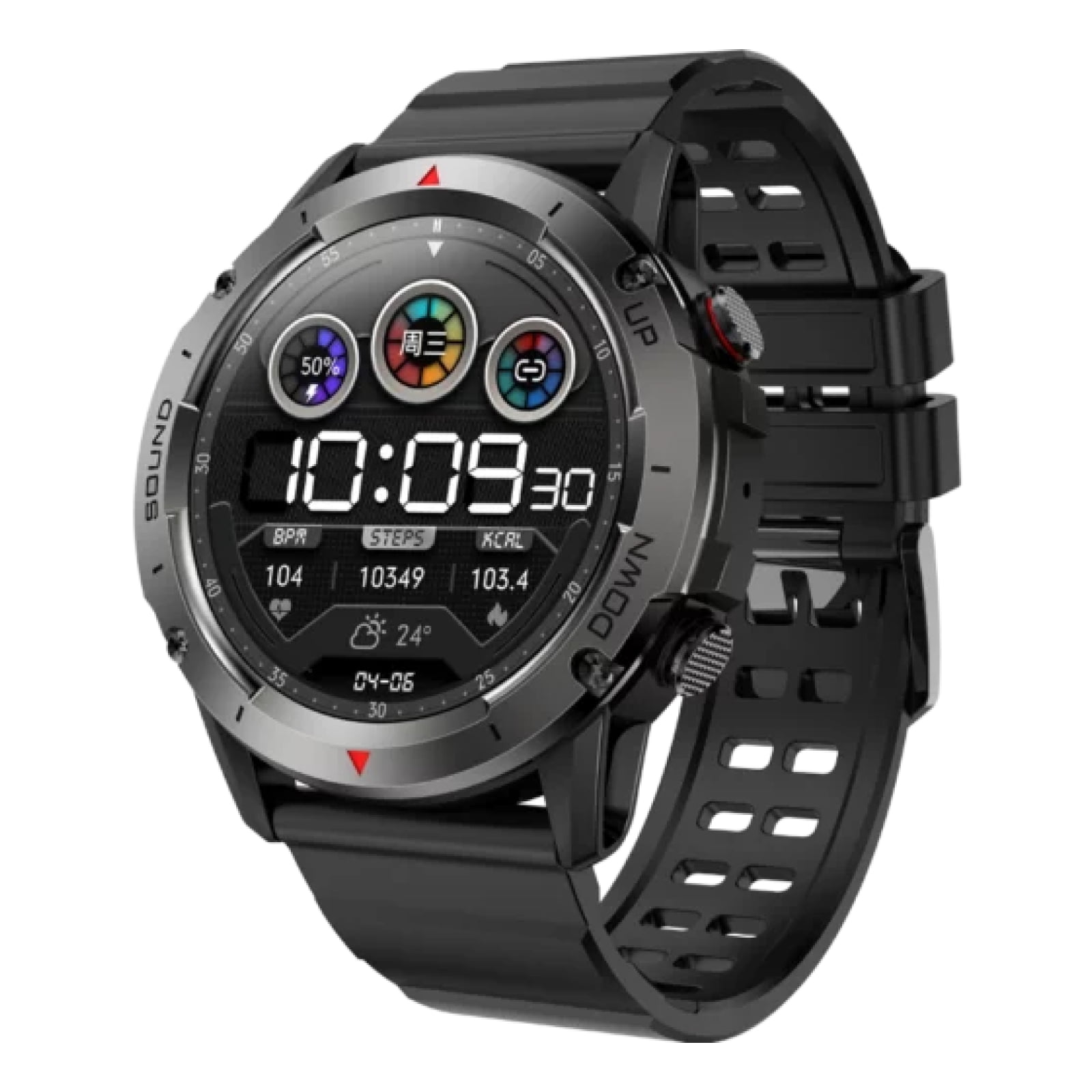 Reloj Inteligente Smartwatch Kei Kunza Pro 3 Negro Silicona