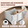 thumbnail image 4 of Dog Whelping Box,Whelping Box for Dogs and Puppies,  White 28.3IN, 4 of 5