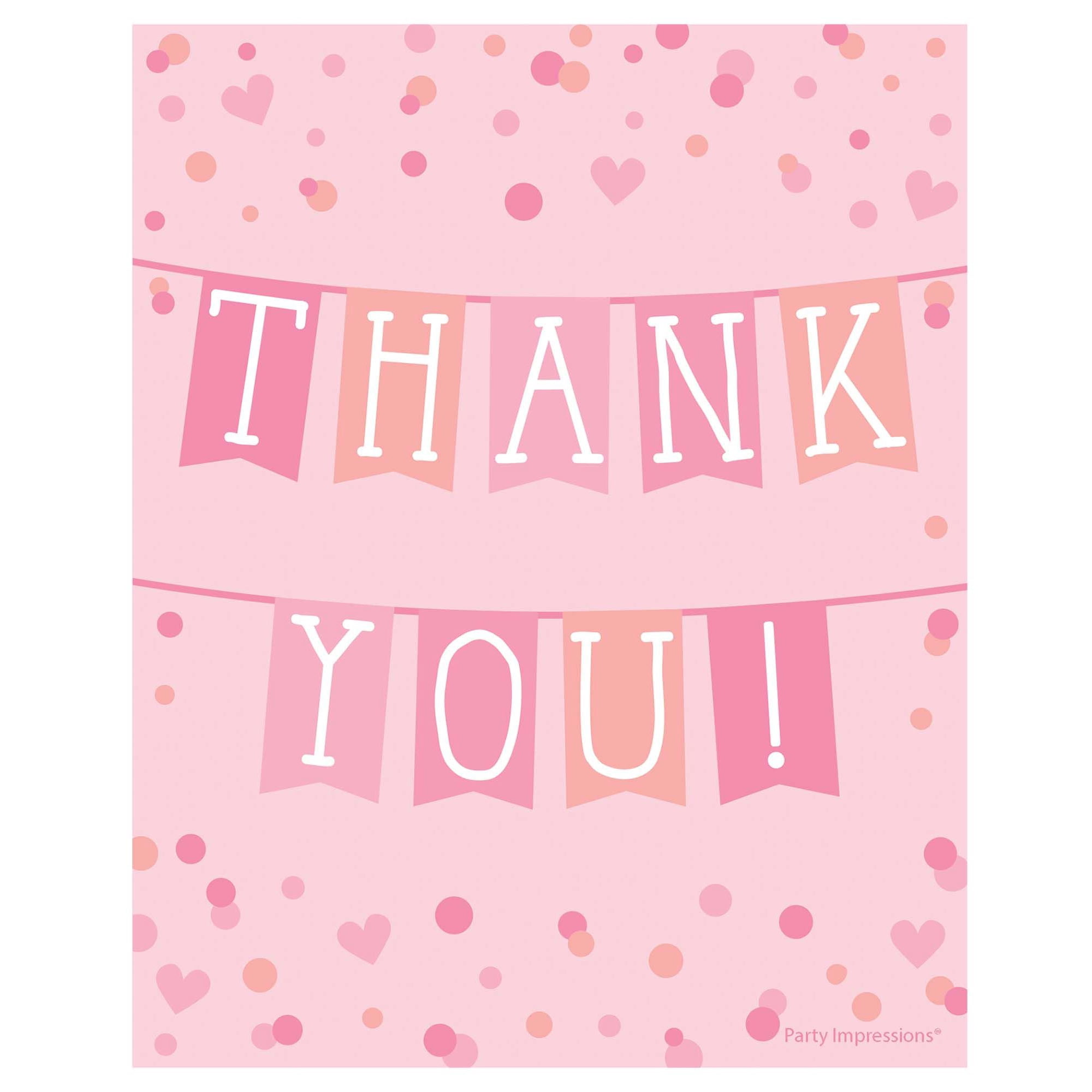Baby Shower Thank You Postcards - Set Of 25, 4x6 Inches, 250g Card Stock, Fill-in Blanks For Guests
