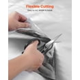 thumbnail image 4 of Double-Sided Aluminum Reflective Insulation, Perforated Radiant Barrier Roll (0.15mm, 48 in x 125 ft), Thermal Heat Shield for Windows, RV Roof & Home Insulation, 4 of 11