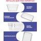 thumbnail image 4 of Organizador De Cajones Plástico, Bandejas Organizadoras Transparentes para Cajones, Ideal Para Cosméticos, Oficinas, Baños, Tocador, 4 of 4