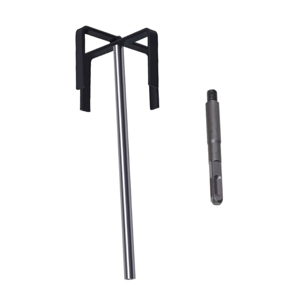 Paleta mezcladora de cemento,Paleta mezcladora para pintura de hormigón con martillo eléctrico,Accesorio de paleta para herramienta mezcladora con mango cuadrado Inicio,Paleta mezcladora de