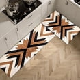 thumbnail image 4 of Black Brown Beige Farmhouse Kitchen Rugs Sets 3 Piece with Runner Soft Kitchen Floor Mat Farmhouse Kitchen Carpets and Rugs Non Slip Washable for Bathroom Entryway Indoor Front Door Laundry, 4 of 5