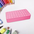 thumbnail image 4 of Estuche para lápices Silicona Empuje Burbuja Dedo Juguetes Descompresión Artesanía (Rosa) Likrtyny juguetes de los niños, 4 of 8