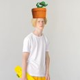 thumbnail image 6 of Slccxzc Cactus Pies Shape Hats Fun Hat for Halloween Birthday Party, 6 of 6