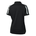 thumbnail image 6 of Sport-Tek Ladies Tricolor Shoulder Micropique Sport-Wick Polo, Style LST658, 6 of 6