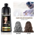 thumbnail image 4 of Herbishh Ultimate 3pcs Hair Color Shampoo Dye +1 Argan Hair Mask, Smooth and Long Lasting for Grey Hair Men & Women Easy & Quick to Use-Combo4 (Dark Brown), 4 of 8