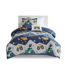 Gracie Mills Cynara Monster Truck Printed Comforter Set - GRACE-11770