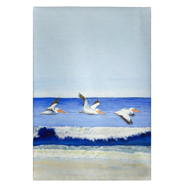Betsy Drake GT1076 Skimming the Surf Guest Towel