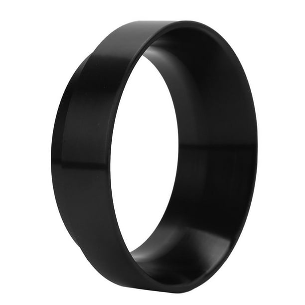 Dosificador de café de aluminio de 58 mm, repuesto para dosificador de café. Negro-58mm